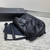 人気No1サンローラン ショルダーバッグ 偽物 ルル パファー トイ バッグ キルティング レザー Sar25967