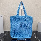 21-22AWプラダ ラフィア トートバッグ スーパーコピー pui84257