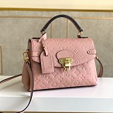 欲しい♡超限定♪ルイヴィトン ジョルジュ BB 偽物 バッグ★2way モノグラム グレインレザー ショルダーバッグ♪ローズプードル M53942