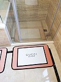累積売上総額第１位！グッチ 2024新作 バスマット キッチンマット トイレ新居玄関マット ベッドルーム浴室オフィス 新居マット 新居寝具用品