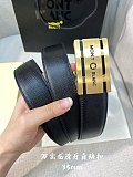 入手困難！モンブラン 新作 メンズベルト 偽物 34mm