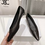 高品質♪♪♪The Row カーフスキン フラットシューズ 偽物 zag83454