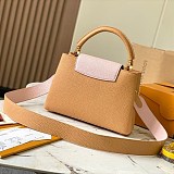 ブティック♪ルイヴィトン カプシーヌ 偽物 2way ショルダーバッグ 3サイズ vuc44202