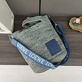 超限定♪ロエベ パウラズスリットラフィアバック 偽物 かご 10113