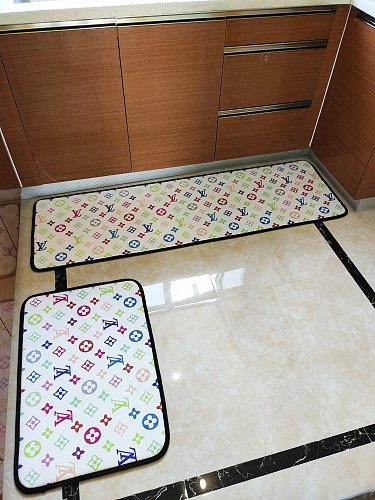 高品質 ルイヴィトン 2024新作 バスマットセット キッチンマット トイレ新居玄関マット ベッドルーム浴室オフィス 新居マット 新居寝具用品