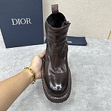 ギフトに最適♪ディオール ハイトップ レザーブーツ 偽物 dex89570