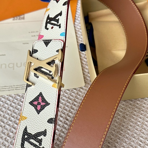 肌触り最高な ルイヴィトン 新作 メンズベルト 偽物 40mm
