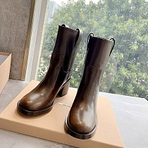 注目★ ミュウミュウ オーバー ソールレザーアンクルブーツ 偽物 ブーツ myy38640 注目★ ミュウミュウ オーバー ソールレザーアンクルブーツ 偽物 ブーツ myy38640