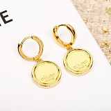 セリーヌ コピー スイベル ゴールド ピアス Cek82864
