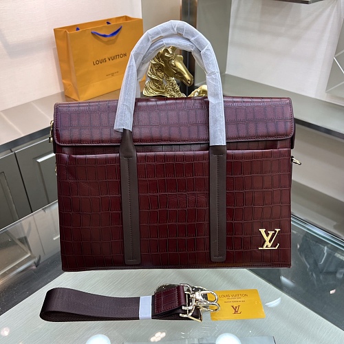 日本未入荷 ルイヴィトン メンズ ブリーフケース 偽物