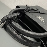 可愛い プラダ サフィアーノレザー ダブル ミニバッグ puf93672
