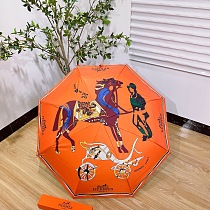 超希少！2024 エルメス 新作 雨晴兼用折りたたみ傘 自動開閉 コピー