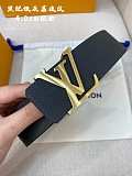 最安値挑戦 ルイヴィトン 新作 メンズベルト 偽物 40mm