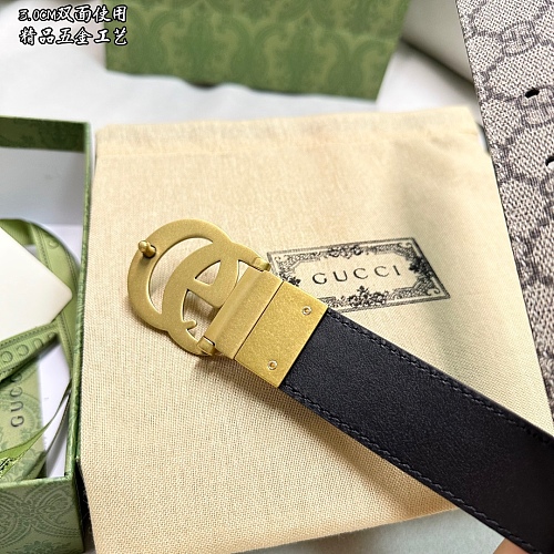 人気No1★ グッチ 新作 メンズベルト 偽物 30mm