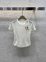 使い勝手良 2025 ミュウミュウ 新作 半袖Tシャツ スーパーコピー 5色