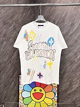 最安値挑戦 2025 ルイヴィトン 新作 半袖Tシャツ スーパーコピー 2色