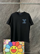 目を惹くカラー 2025 ルイヴィトン 新作 半袖Tシャツ 偽物 2色