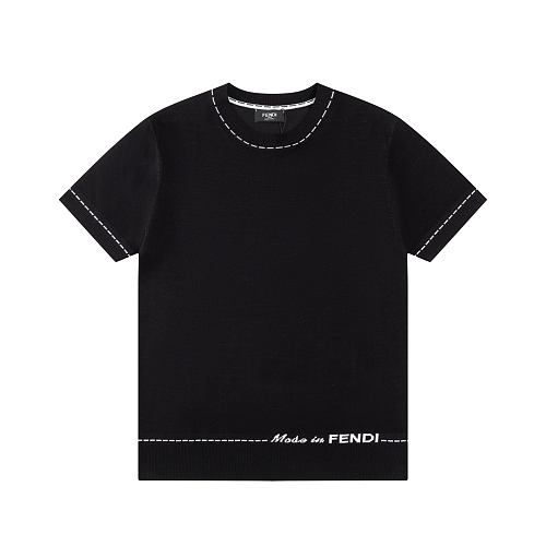 完売必至 ★ 2025 フェンディ 新作 半袖Tシャツ 偽物