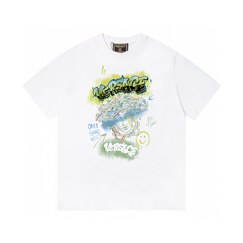 人気急上昇新作 2025 ヴェルサーチェ 新作 半袖Tシャツ スーパーコピー