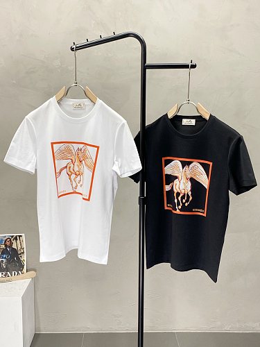 ☆超人気☆ 2025 エルメス 新作 半袖Tシャツ スーパーコピー 2色