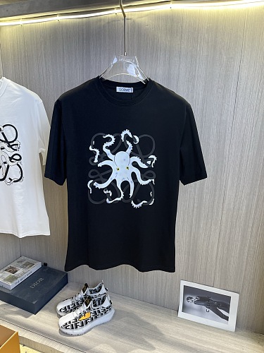 売上総額１位！2025 ロエベ 新作 半袖Tシャツ コピー 2色
