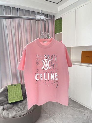 日本未入荷 2025 セリーヌ 新作 半袖Tシャツ コピー