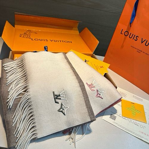 完売必至 ★ 2026 ルイヴィトン 新作 マフラー ウール 偽物