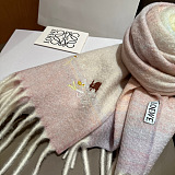 大人気！暖かい♪ 2026 ロエベ 新作 マフラー ウール 偽物