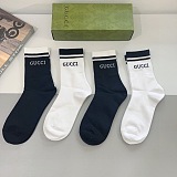 絶対欲しい！2026 グッチ 新作 ソックス スーパーコピー 4足セット