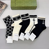 【大特価】2026 グッチ 新作 ソックス スーパーコピー 5足セット