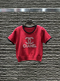 定番人気！2026 シャネル 新作 半袖Tシャツ 偽物 4色