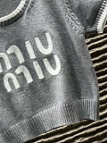 人気急上昇新作 2026 ミュウミュウ 新作 半袖Tシャツ コピー 4色