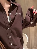 世界中で大人気♪ 2026 ミュウミュウ 新作 シャツ コピー