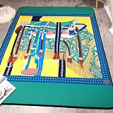 注目度抜群！エルメス 2026新作 カーペット絨毯 人気カーペット新品 オールシーズン 絨毯新居マット 新居寝具用品