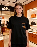 使い勝手良 2026 エルメス 新作 半袖Tシャツ 偽物