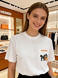希少♪限定 2026 エルメス 新作 半袖Tシャツ スーパーコピー