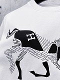 完売必至 ★ 2026 エルメス 新作 半袖Tシャツ 偽物