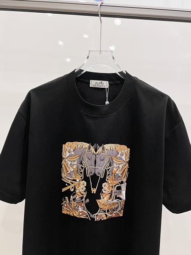 肌触り最高な  2026 エルメス 新作 半袖Tシャツ 偽物