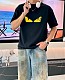 争奪戦 2026 フェンディ 新作 半袖Tシャツ コピー