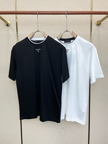 ☆超人気☆ 2026 プラダ 新作 半袖Tシャツ 偽物 2色