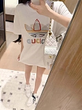 使い勝手良  2026 グッチ 新作 半袖Tシャツ スーパーコピー 2色