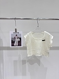 最安値挑戦 2026 ミュウミュウ 新作 半袖Tシャツ スーパーコピー