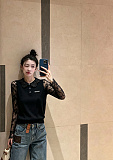 売上総額１位！  2026 ミュウミュウ 新作 長袖Tシャツ コピー
