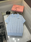 完売必至 2026 ミュウミュウ 新作 半袖Tシャツ スーパーコピー 3色