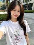 日本未入荷 2026 ルイヴィトン 新作 半袖Tシャツ 偽物 3色