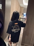 送料込 2026 ルイヴィトン 新作 半袖Tシャツ 偽物