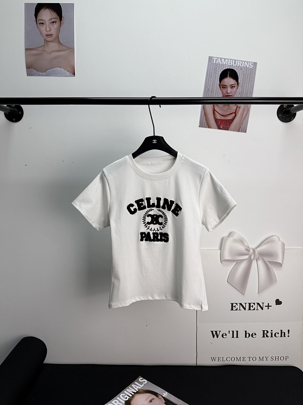 超限定♪ 2026 セリーヌ 新作 半袖Tシャツ スーパーコピー