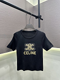 入手困難品！  2026 セリーヌ 新作 半袖Tシャツ スーパーコピー 2色