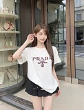 新色登場☆ 2026 プラダ 新作 半袖Tシャツ コピー
