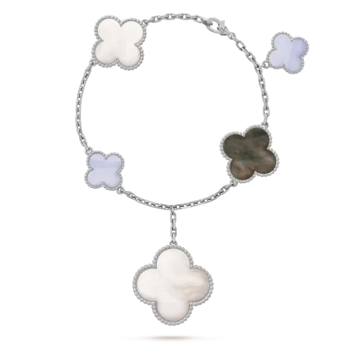 Van Cleef Inspired Magic Alhambra Bracelet, 5 Motifs